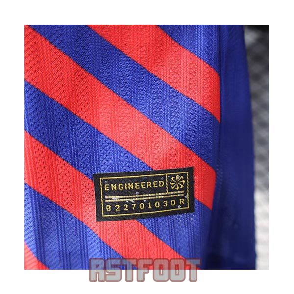maillot barcelone 2025-2026 edition speciale version player rouge bleu luffy – Image 7