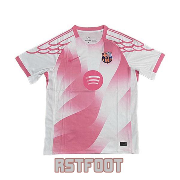 maillot barcelone 2025-2026 edition speciale rose blanc