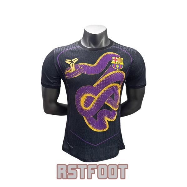 maillot barcelone 2025-2026 edition speciale version player noir violet snake