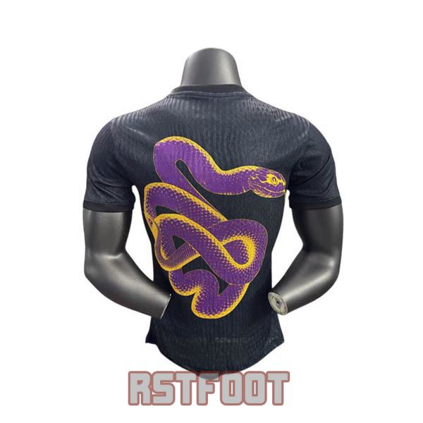 maillot barcelone 2025-2026 edition speciale version player noir violet snake – Image 2