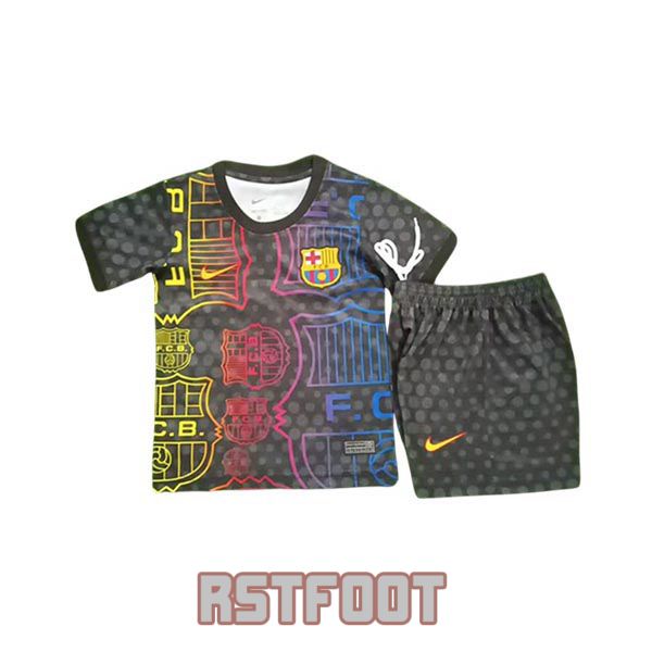 maillot barcelone 2025-2026 enfant edition speciale noir jaune bleu