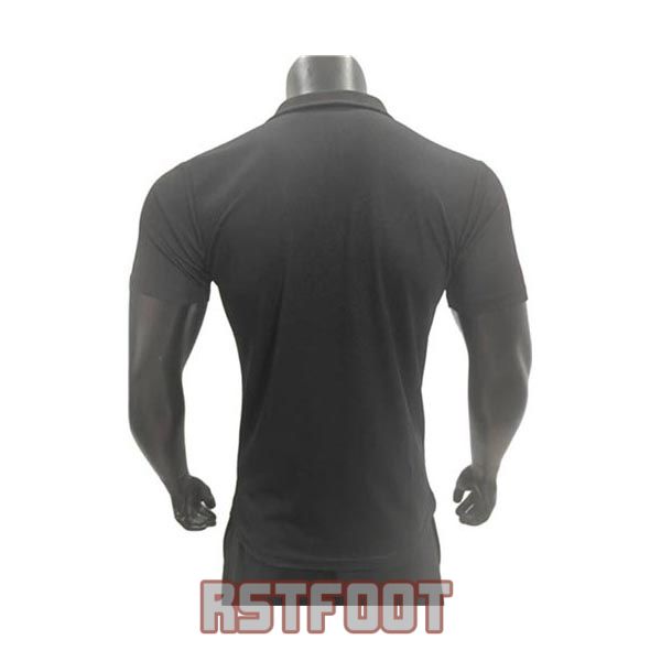 polo barcelone 2025-2026 noir rouge version player polo – Image 2