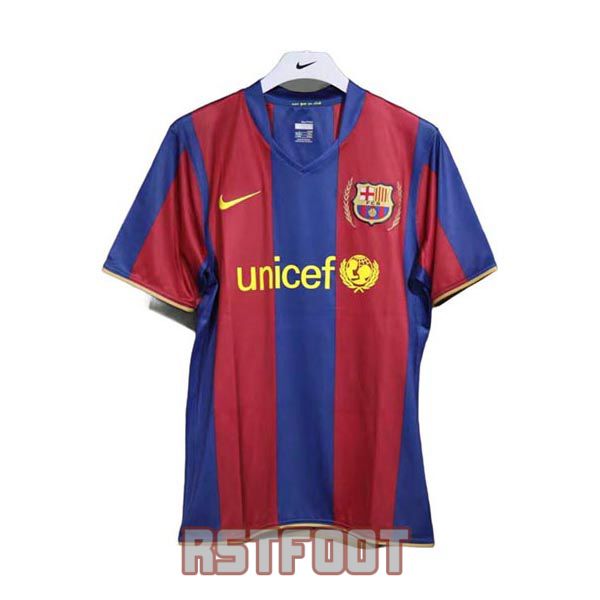 maillot barcelone 2007-2008 retro domicile version player