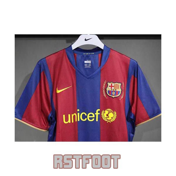 maillot barcelone 2007-2008 retro domicile version player – Image 3