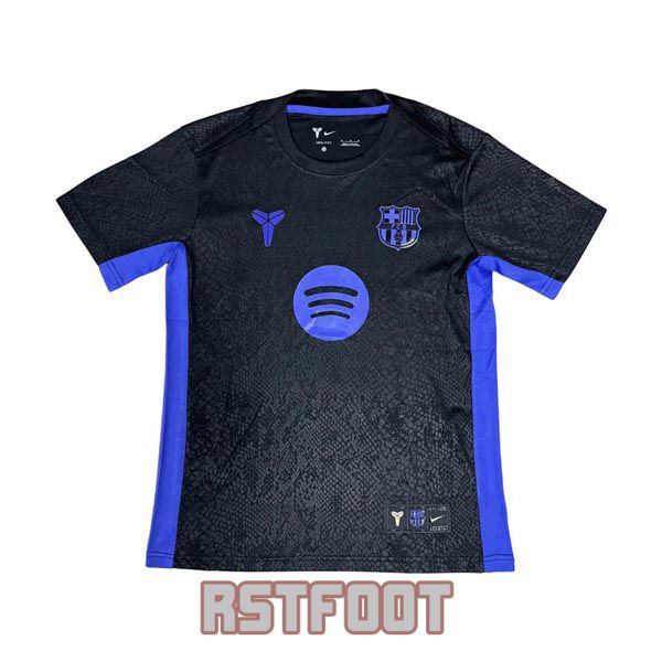 maillot barcelone 2025-2026 edition speciale noir bleu kobe
