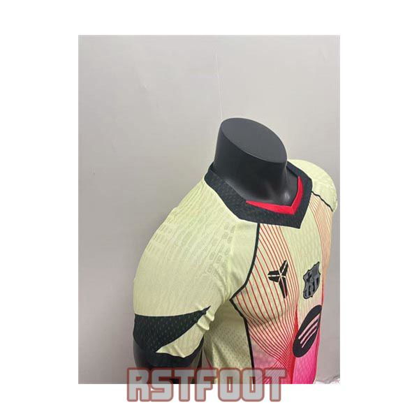 maillot barcelone 2025-2026 edition speciale version player jaune rose – Image 5