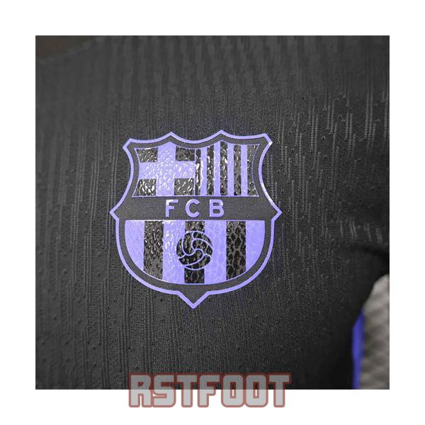maillot barcelone 2025-2026 edition speciale version player noir violet – Image 2