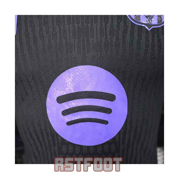 maillot barcelone 2025-2026 edition speciale version player noir violet – Image 3