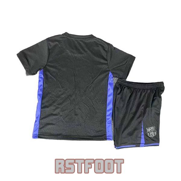 maillot barcelone 2025-2026 enfant entrainement noir violet – Image 3