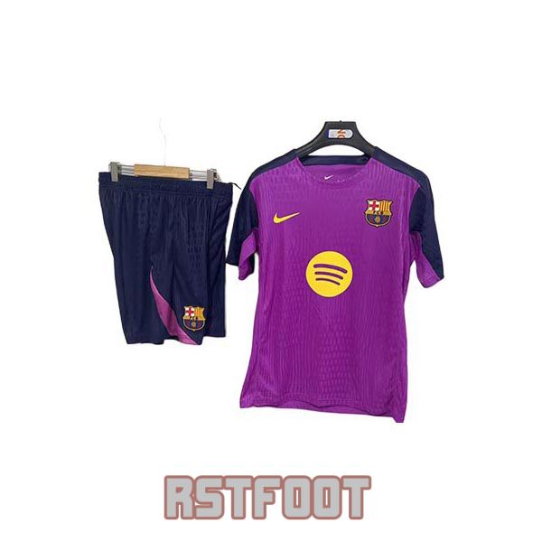 maillot barcelone 2025-2026 entrainement ensemble violet