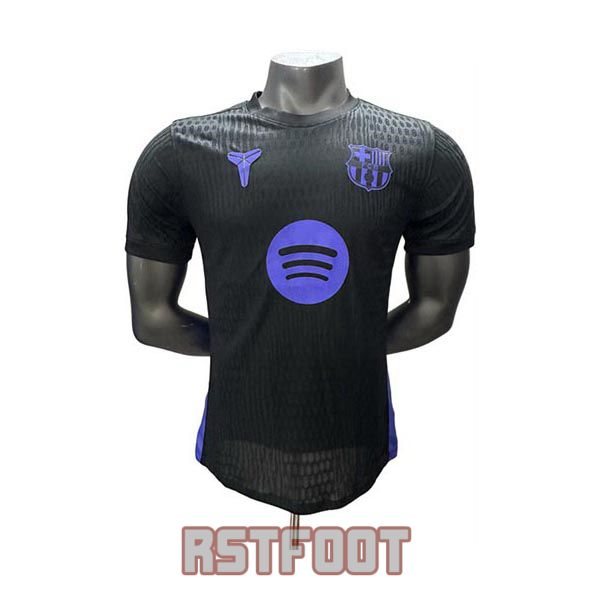 maillot barcelone 2025-2026 entrainement version player noir violet