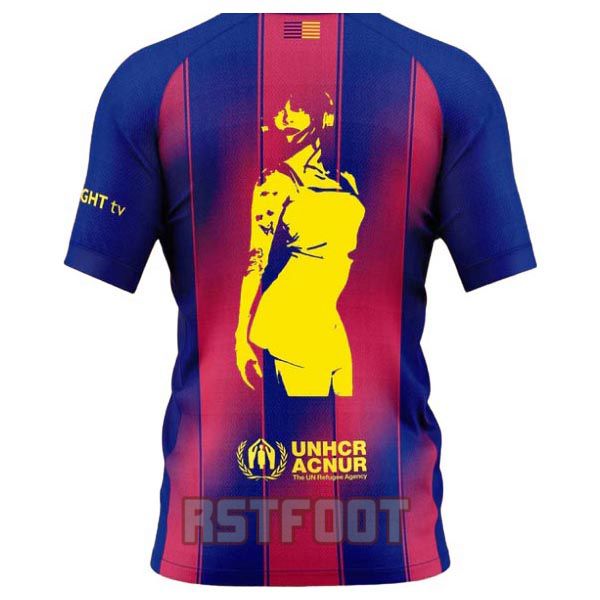 maillot barcelone 2025-2026 edition speciale bleu rouge aitana – Image 2