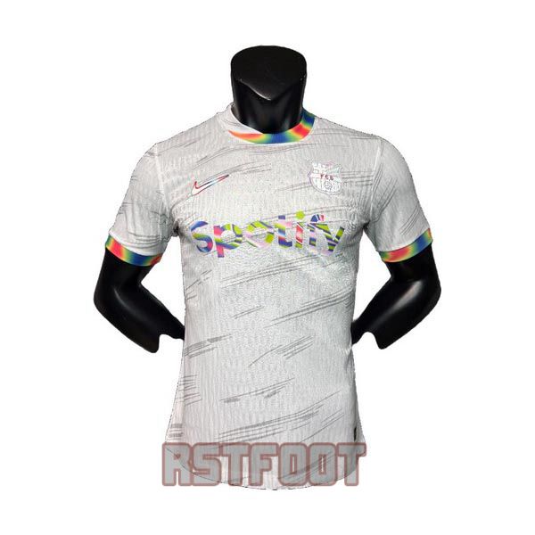 maillot barcelone 2025-2026 edition speciale version player blanc sept couleurs