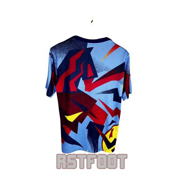 maillot barcelone 2025-2026 entrainement bleu rouge jaune – Image 2