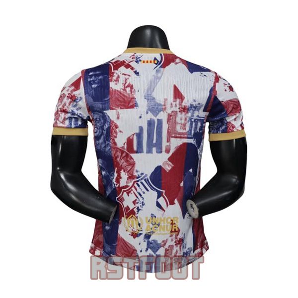 maillot barcelone 2025-2026 edition speciale version player blanc rouge bleu (3) – Image 2