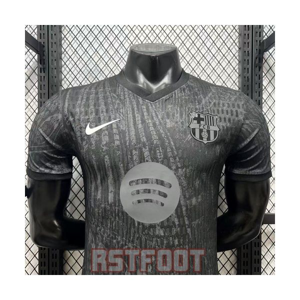 maillot barcelone 2026-2027 edition speciale version player noir gris – Image 3