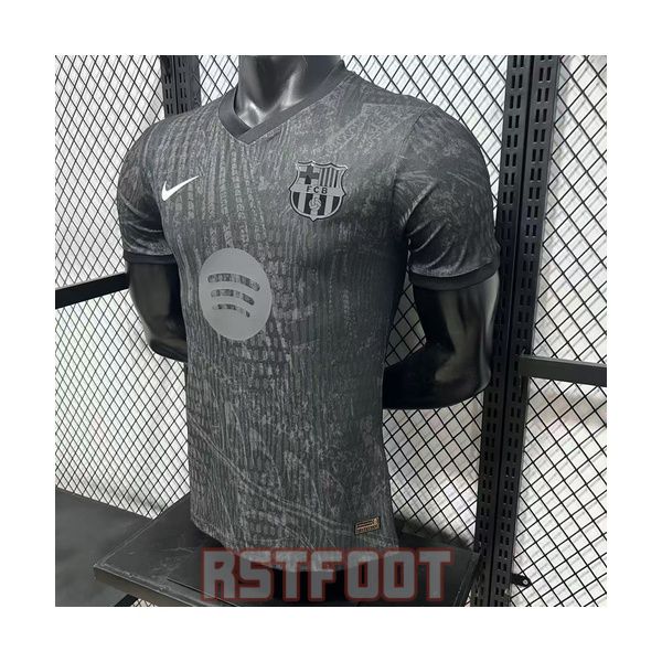 maillot barcelone 2026-2027 edition speciale version player noir gris – Image 7
