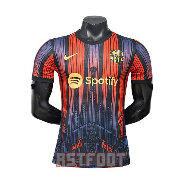 maillot barcelone 2026-2027 edition speciale version player rouge bleu noir