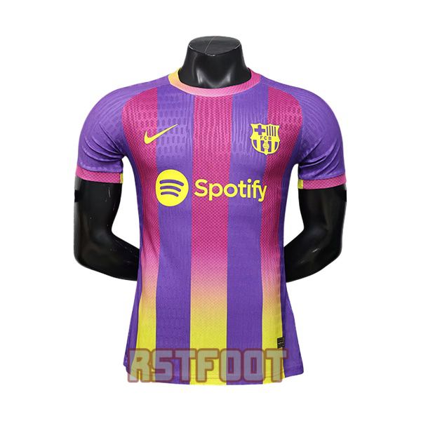maillot barcelone 2026-2027 edition speciale version player violet jaune