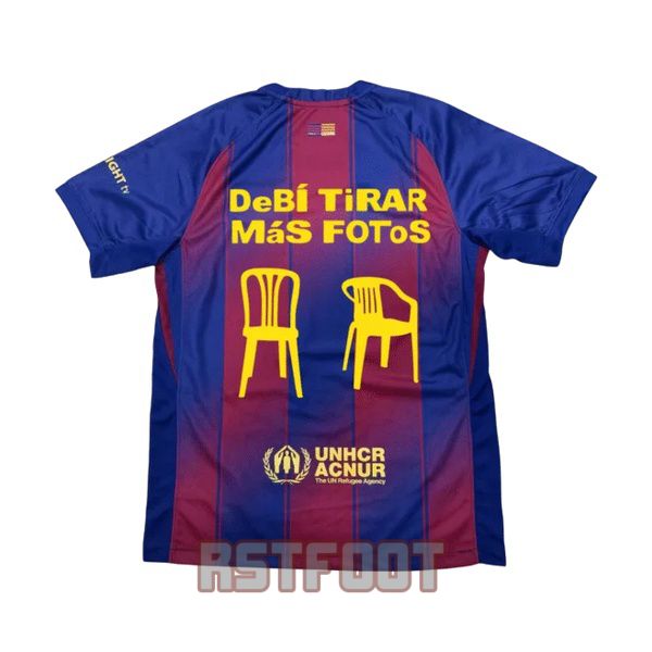 maillot barcelone 2025-2026 edition speciale bleu rouge jaune bad bunny – Image 2