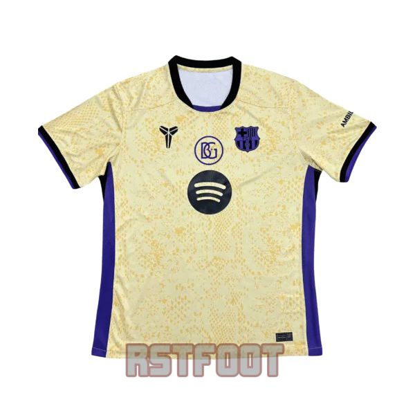 maillot barcelone 2025-2026 edition speciale jaune clair bad gyal