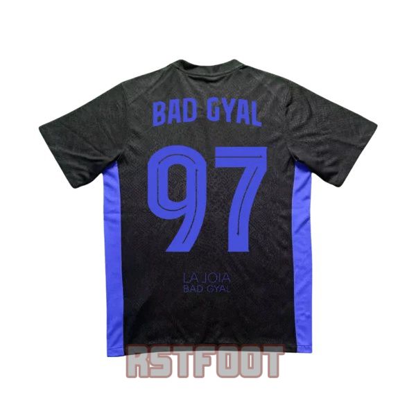 maillot barcelone 2025-2026 edition speciale noir bleu bad gyal – Image 2