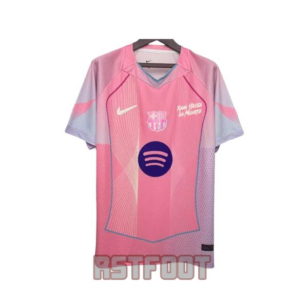 maillot barcelone 2025-2026 edition speciale rose anuel aa