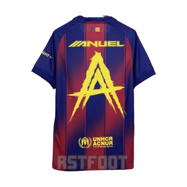 maillot barcelone 2025-2026 edition speciale rouge bleu anuel aa – Image 2