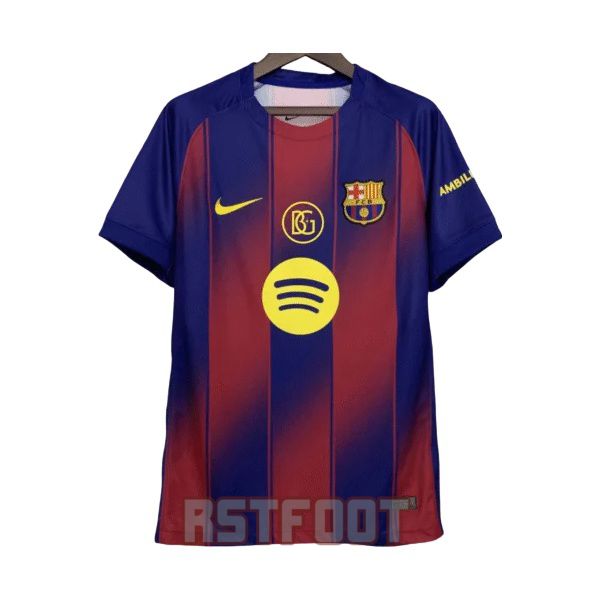 maillot barcelone 2025-2026 edition speciale rouge bleu bad gyal