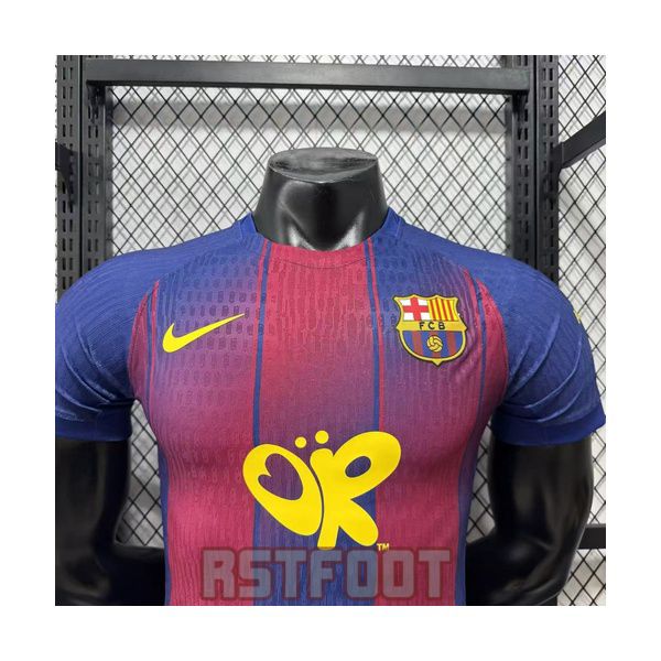 maillot barcelone 2025-2026 edition speciale version player bleu rouge olivia rodrigo – Image 3
