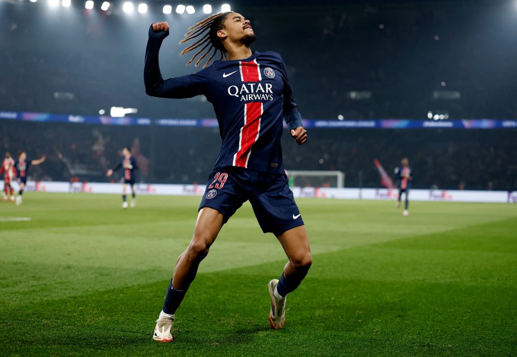 Combien de buts Bradley Barcola a-t-il marqué cette saison ?