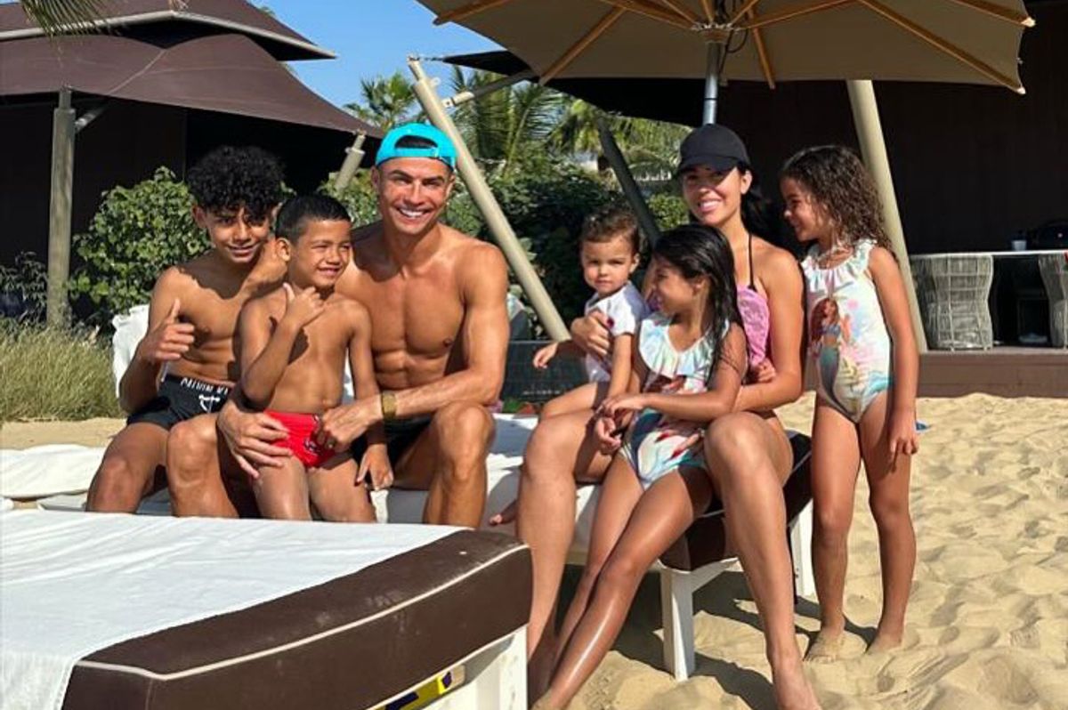 ronaldo enfants