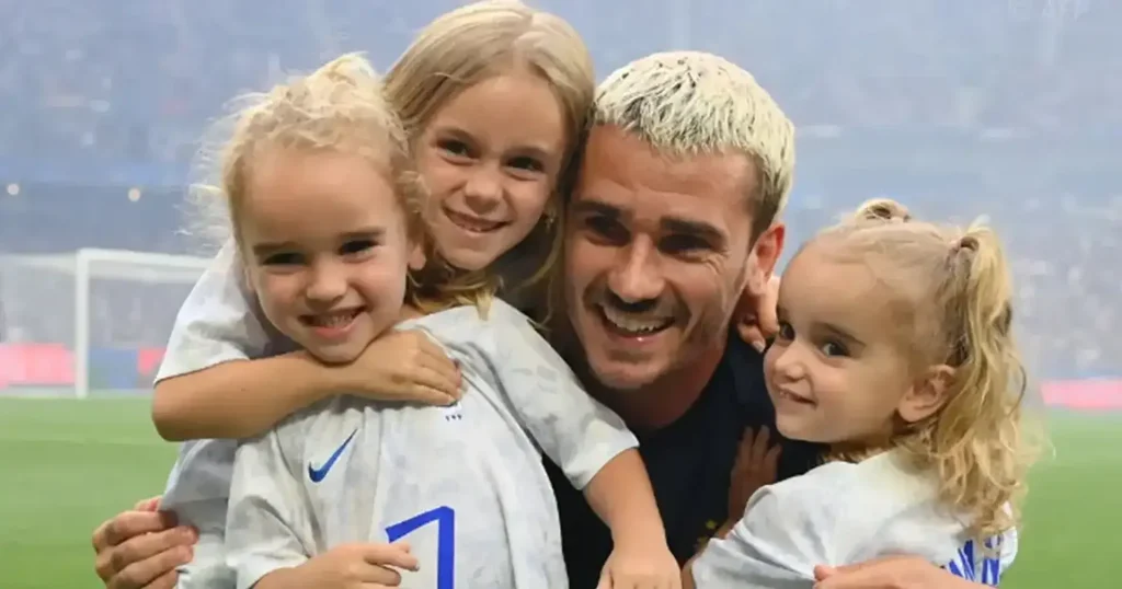 Les enfants de Griezmann : une famille en or