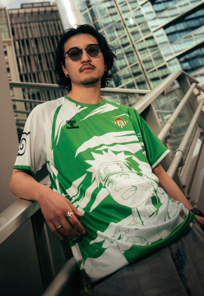Real Betis x Naruto : le maillot du choc des mondes